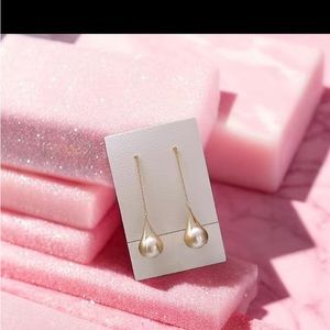 Creative Fashion Shiny Exquisite Matte Tassel Drop Earrings